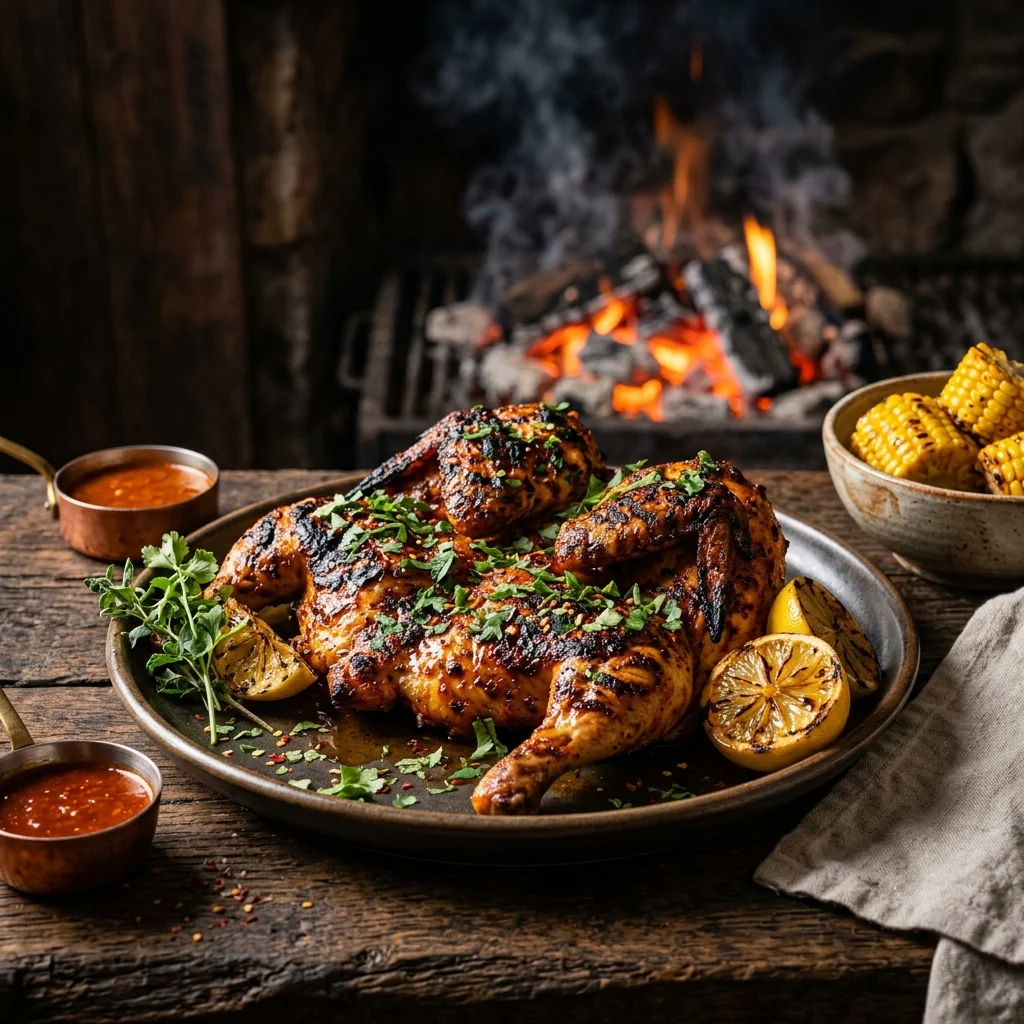 Afro-Portuguese Grilled Chicken